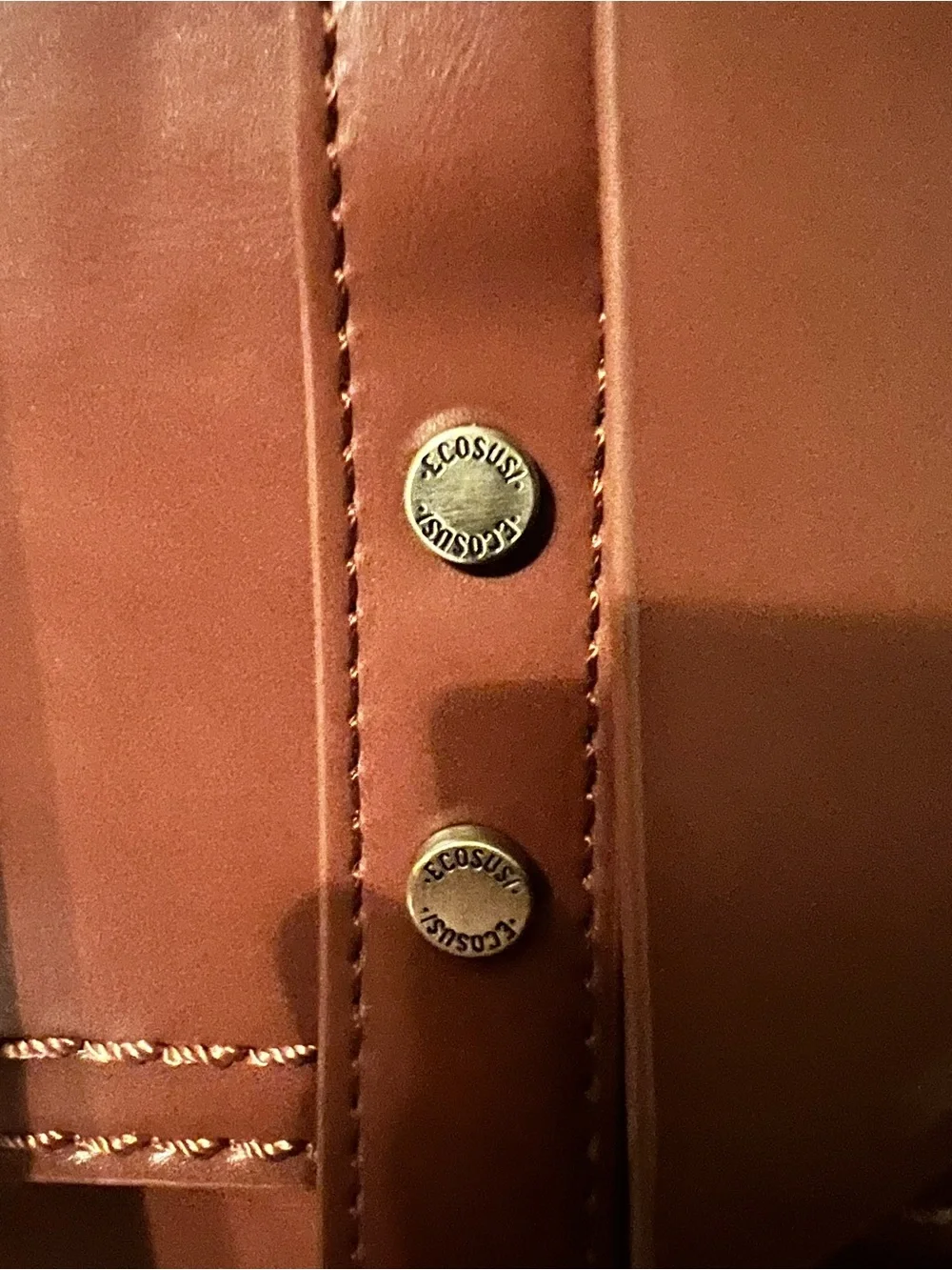 Ecosusi Brown Bow Laptop Bag Vegan Leather With Matching Organizer Folder